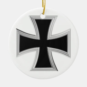 Ornement En Céramique Croix teutonique