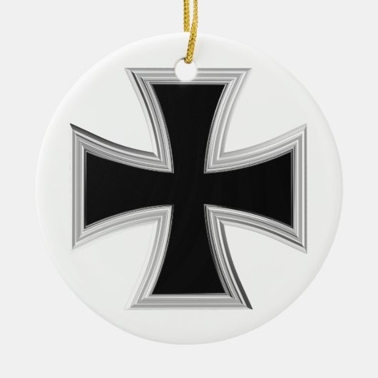 Ornement En Céramique Croix teutonique (Devant)