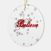 Ornement En Céramique Croyez (Gauche)