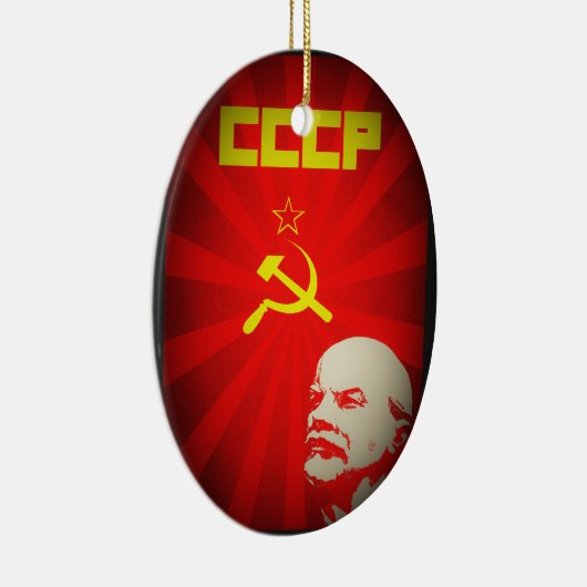 Ornement En Céramique cru communiste soviétique f de propagande de (Droite)