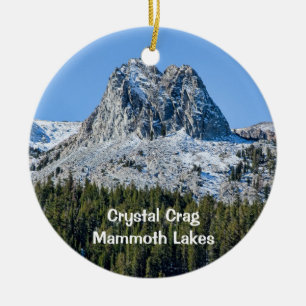 Ornement En Céramique Crystal Crag, Mammoth Lakes, Californie,