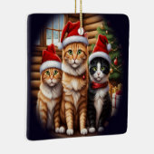 Ornement En Céramique Cute Kittens (Droite)