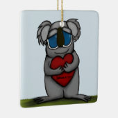 Ornement En Céramique Cute Ours Koala (Droite)