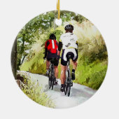 ORNEMENT EN CÉRAMIQUE CYCLISME (Dos)