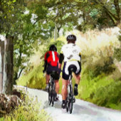 ORNEMENT EN CÉRAMIQUE CYCLISME