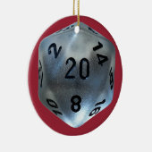 ORNEMENT EN CÉRAMIQUE D20 (Droite)