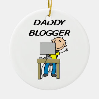 Ornement En Céramique Daddy Blogger
