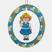 Ornement En Céramique Daisy4 (Gauche)