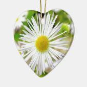 Ornement En Céramique Daisy Fleabane (Gauche)