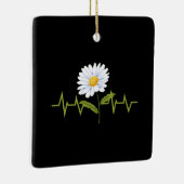 Ornement En Céramique Daisy Heartbeat (Droite)