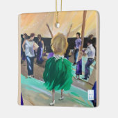 Ornement En Céramique Dancer Ornament (Gauche)