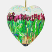 Ornement En Céramique Dans l'amour (Droite)