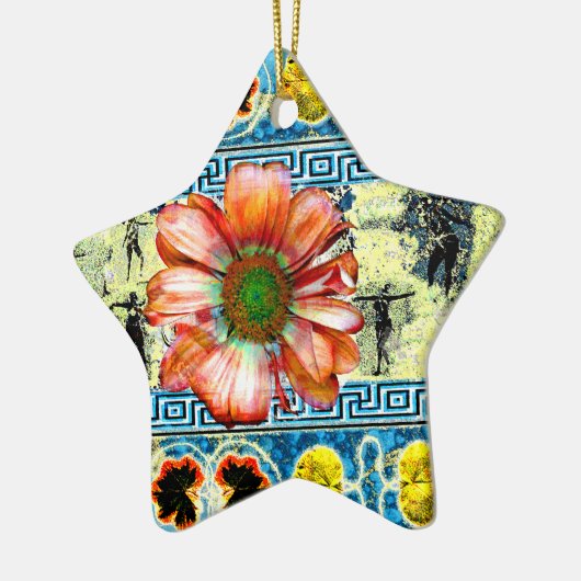 Ornement En Céramique Danse ancienne (Gauche)