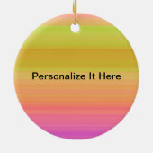 Ornement En Céramique Danse de ventre (Dos)