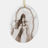 Ornement En Céramique Danse d'Elf (Droite)