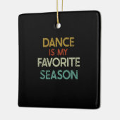 Ornement En Céramique Danse - La Danse Est Ma Saison Préférée (Gauche)