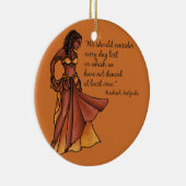 Ornement En Céramique Danse quotidienne (Droite)