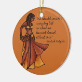 Ornement En Céramique Danse quotidienne (Gauche)