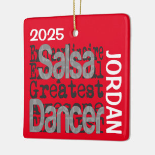 Ornement En Céramique Danseur de salsa Extraordinaire PERSONNALISÉ
