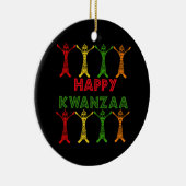 Ornement En Céramique Danseurs de Kwanzaa (Droite)