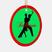 Ornement En Céramique Danseurs de salle de bal (Droite)
