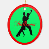 Ornement En Céramique Danseurs de salle de bal (Gauche)