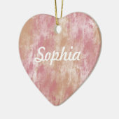 Ornement En Céramique Daydream rose (Gauche)