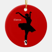Ornement en céramique de danse (Devant)