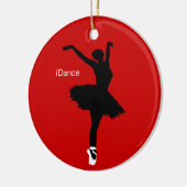 Ornement en céramique de danse (Gauche)