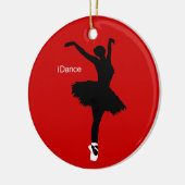 Ornement en céramique de danse (Gauche)