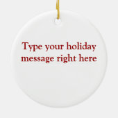 Ornement en céramique de glace italienne (Dos)