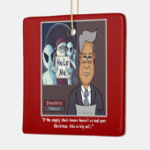 Ornement en céramique de la chaîne d'approvisionne (Gauche)