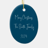 Ornement en céramique de la nuit (Dos)