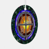 Ornement en céramique de la Terre (Avant droite)