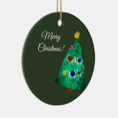 Ornement en céramique de l'arbre de Noël (Droite)