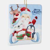 Ornement en céramique de Noël (Droite)