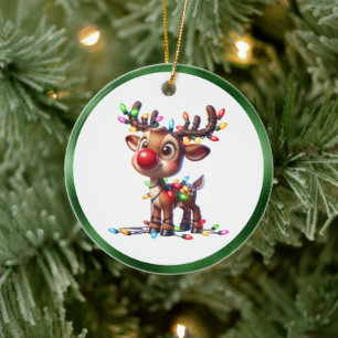 Ornement en céramique de Noël