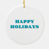 Ornement en céramique de Noël (Dos)