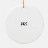 Ornement en céramique de Noël (Dos)