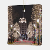 Ornement en céramique de Noël (Gauche)