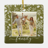 Ornement en céramique de Noël (Devant)