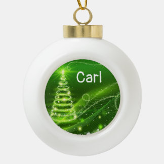 Ornement en céramique de Noël