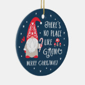 Ornement en céramique de Noël Gnome (Droite)