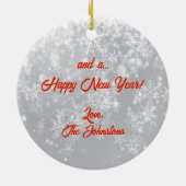 Ornement en céramique de Noël Kokopelli (Dos)