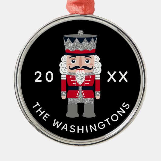 Ornement en céramique de Noël moderne (Devant)