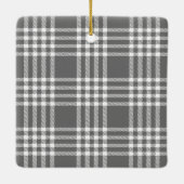 Ornement en céramique de Noël moderne (Dos)