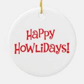 Ornement en céramique de Noël Spinone Italiano (Dos)