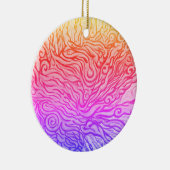 Ornement en céramique de poisson rouge - art de Ne (Droite)