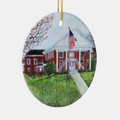 Ornement en céramique de tribunal (Droite)