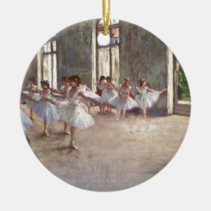Ornement En Céramique Dégazez les danseurs classiques